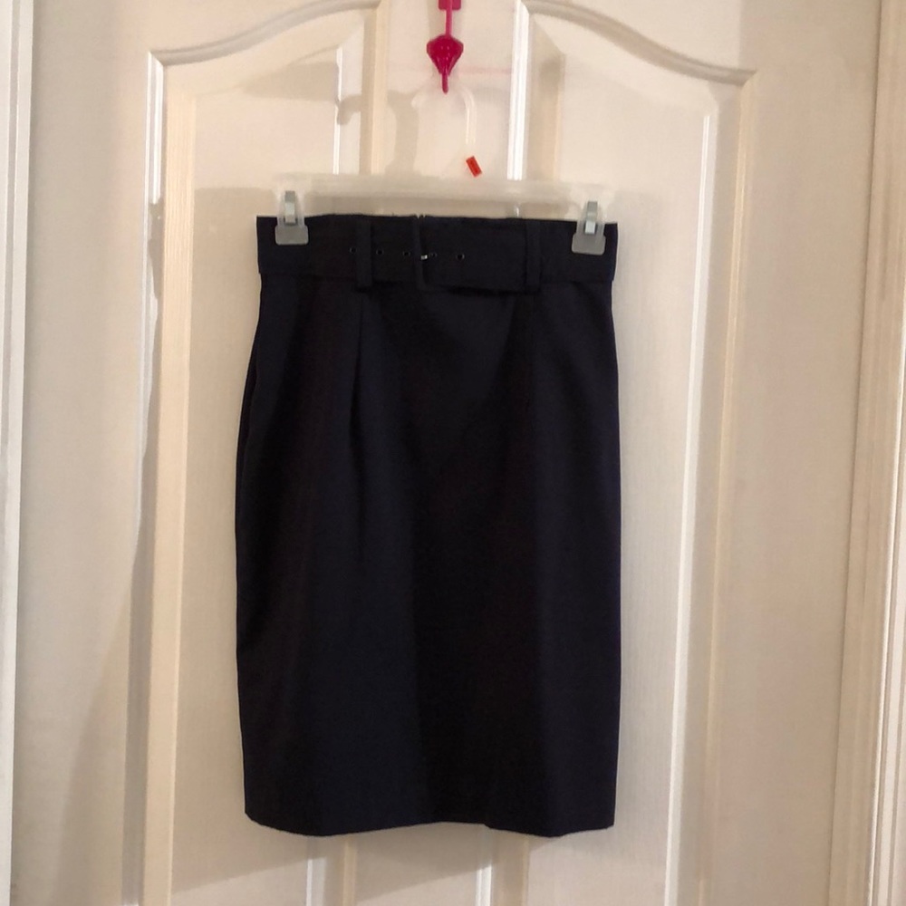 Navy Blue Skirt